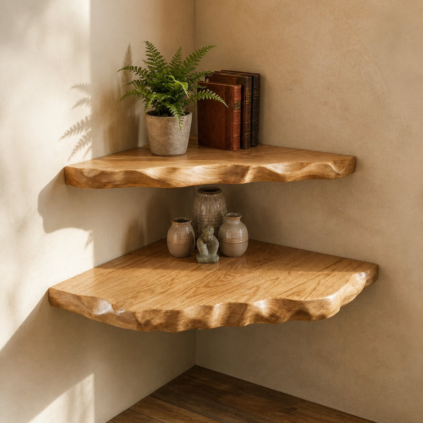 The feel of real wood
