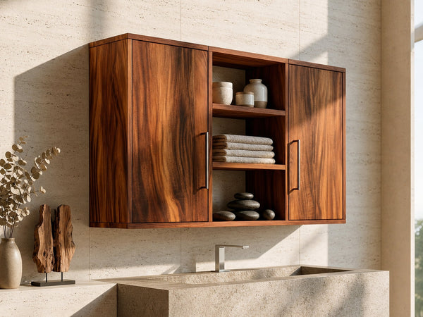 Scandinavian Clean Line Bathroom Cabinet Modern Bathroom