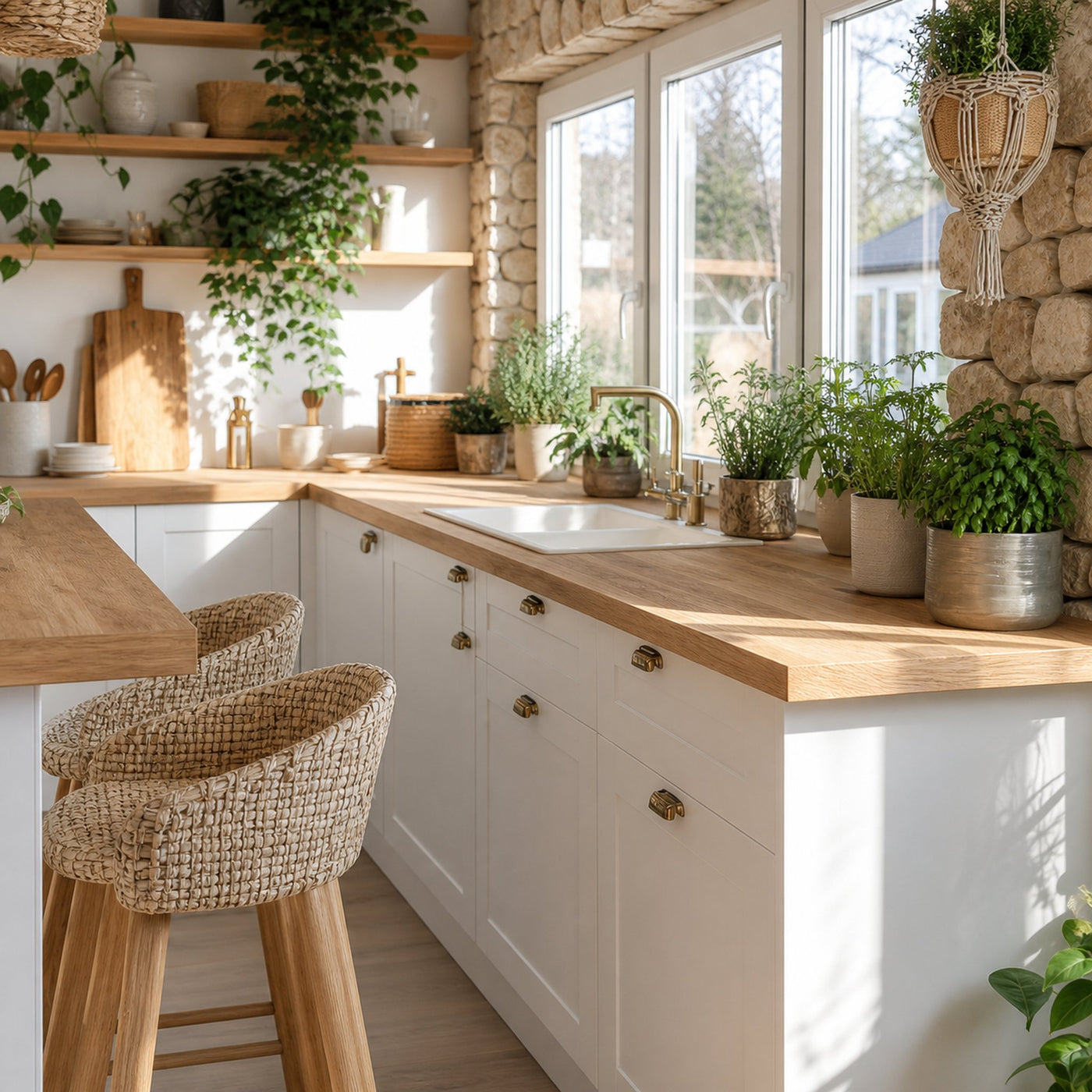 Scandinavian Rustic Kitchen Island Kitchen Or Dining Room