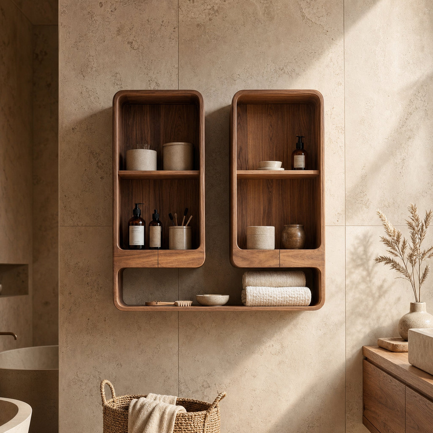 Sculptural Bathroom Cabinet Unique Design For Bathroom