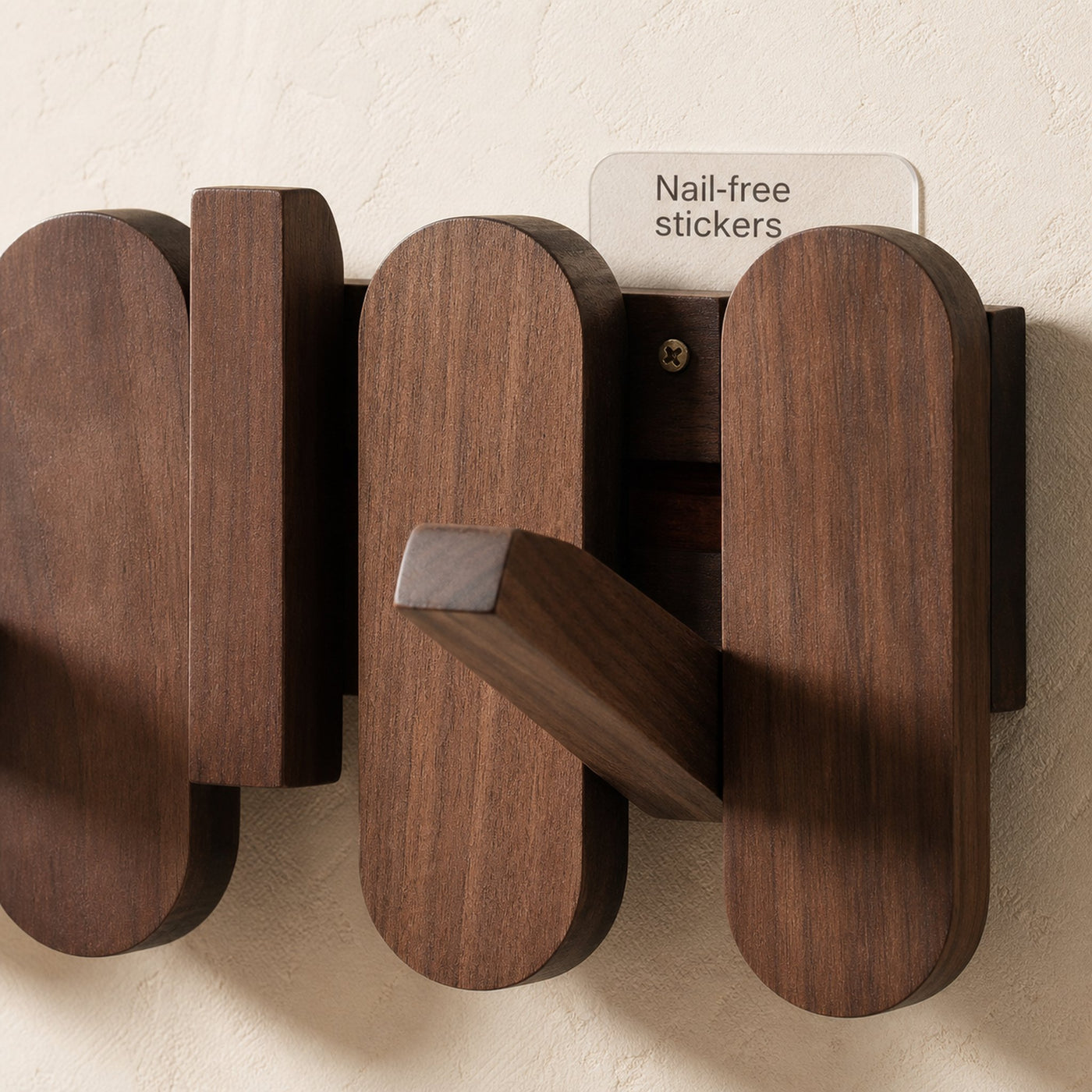 Solid Wood Piano Coat Rack - product view 7