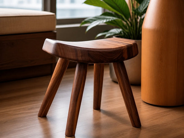 Solid Wood Shower Bench Bath Stool