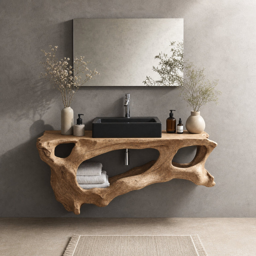 Unique Floating Vanity For Bathroom