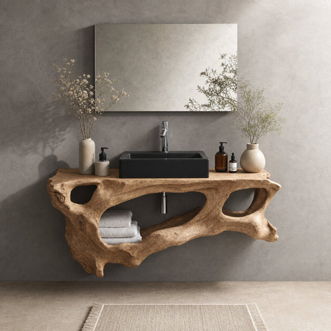 Bathroom Vanity Shelves