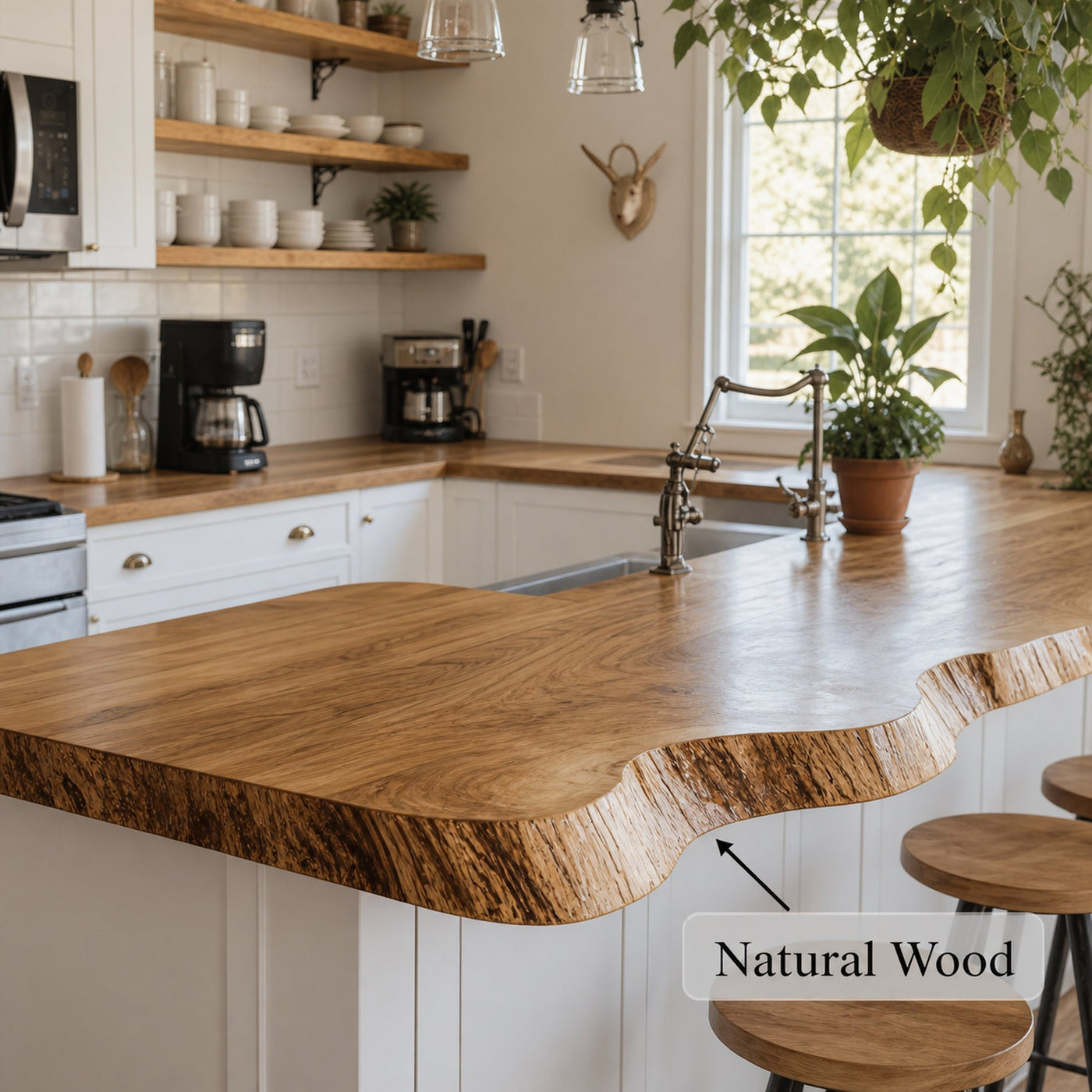 Vintage Solid Wood Kitchen Tabletop For Classic Kitchen Design - product view 6