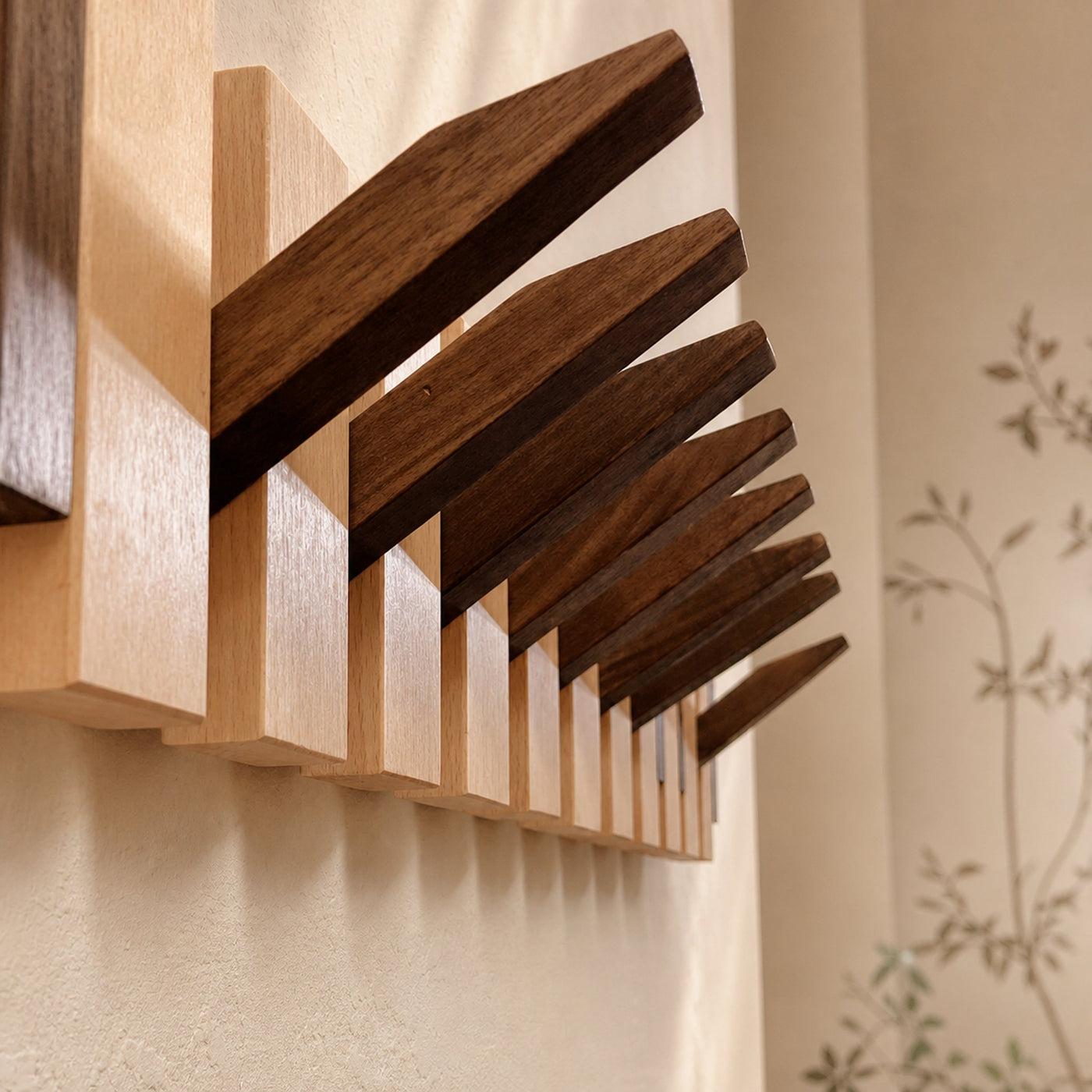 Walnut Coat Hooks For Wall Mount - product view 6