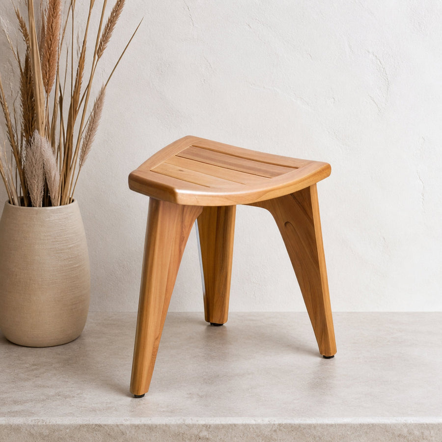Wooden Shower Bench Shower Stool