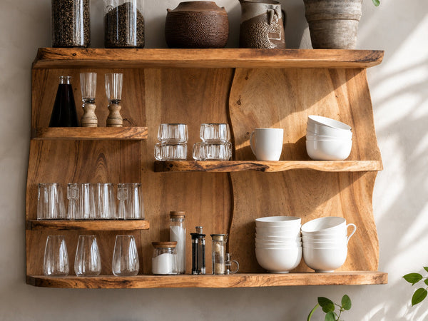 Farmhouse Wooden Kitchen Cabinet For Furniture Decor
