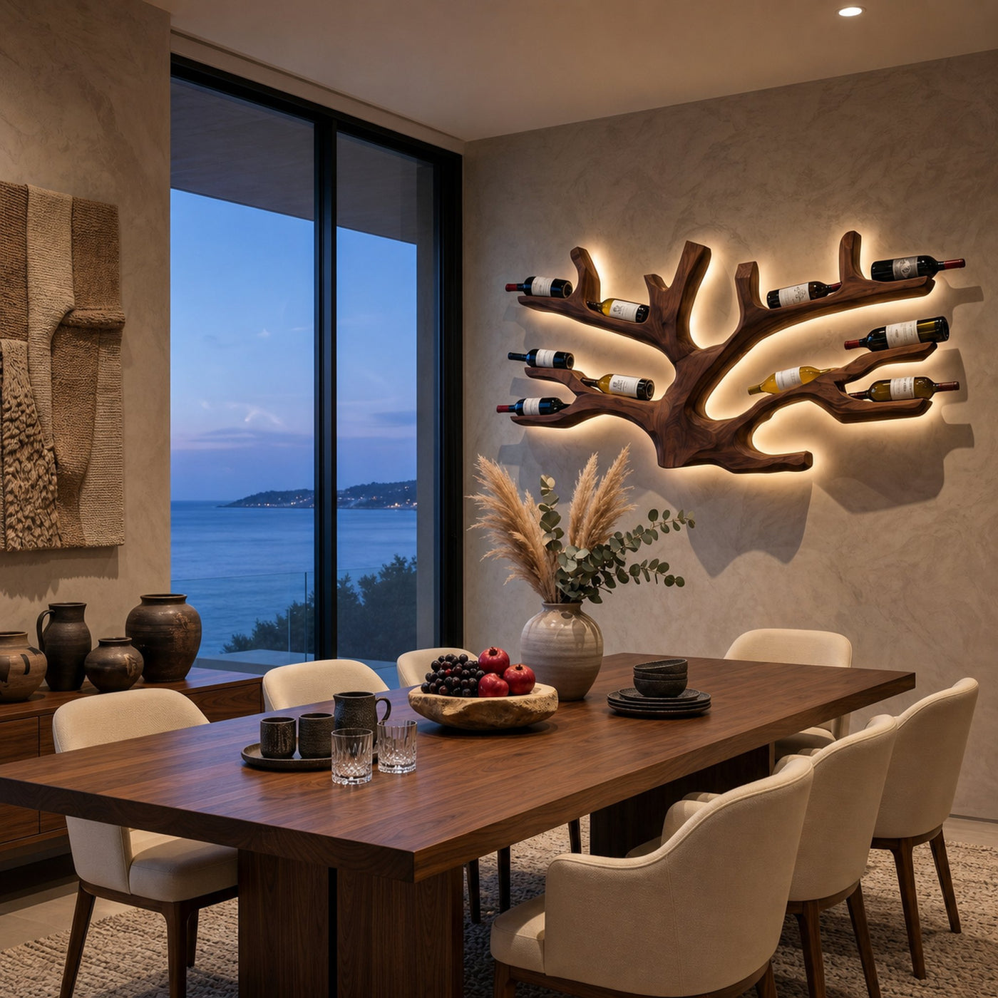Artistic Wine Holder Wall Rack For Home Bar - product view 7