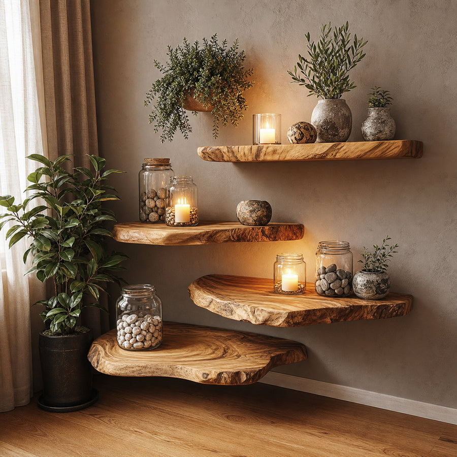 Classic Floating Shelves Living Room Decoration Gift Sets