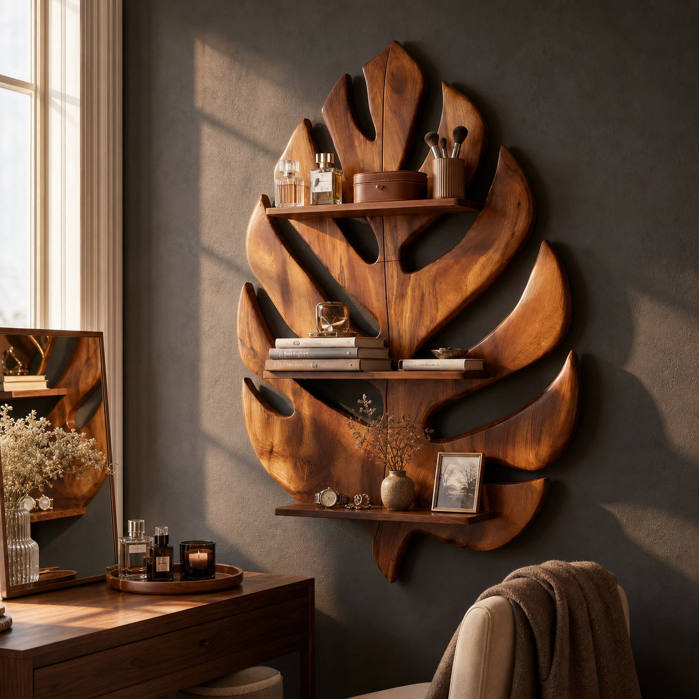 Contemporary Shelving Unit For Home Library Display - product view 6