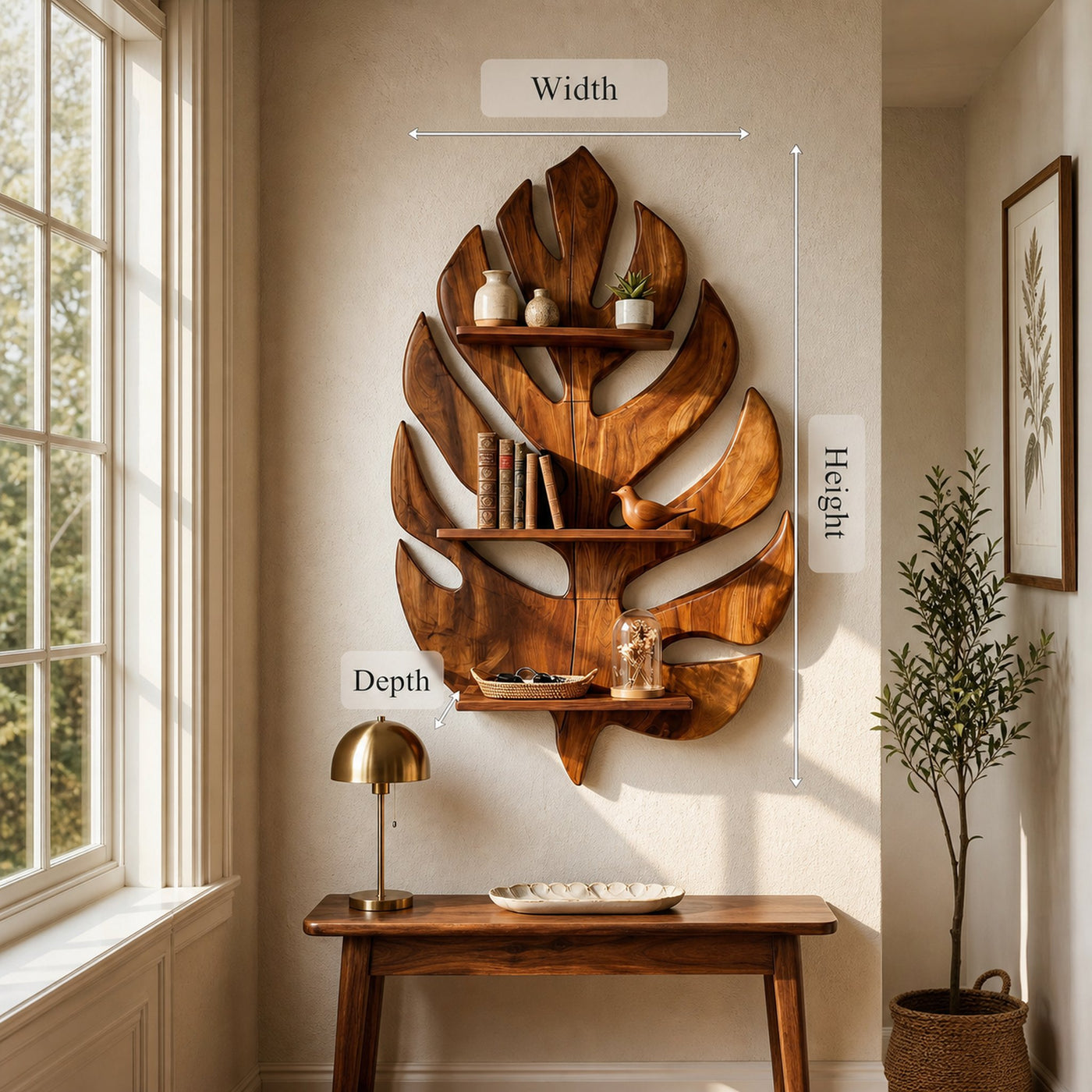 Contemporary Shelving Unit For Home Library Display - product view 8
