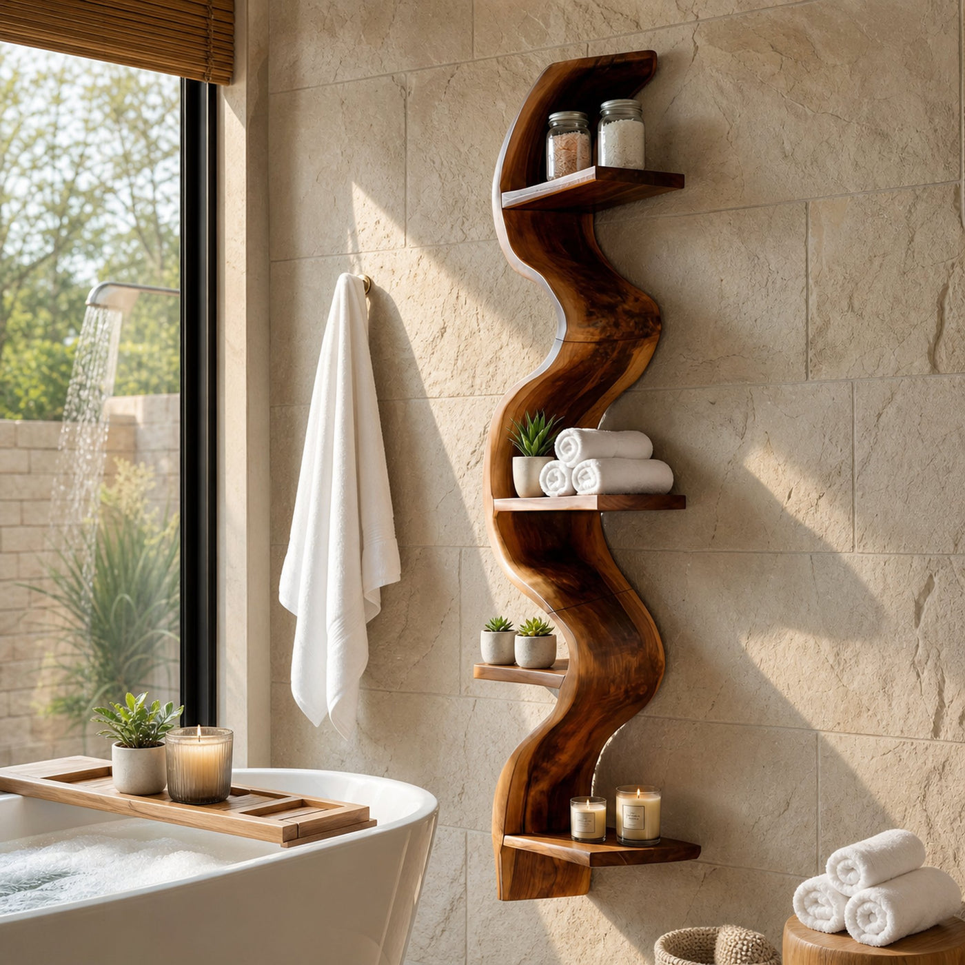 Contemporary Wall Mounted Shelf For Kitchen Organizer - product view 6