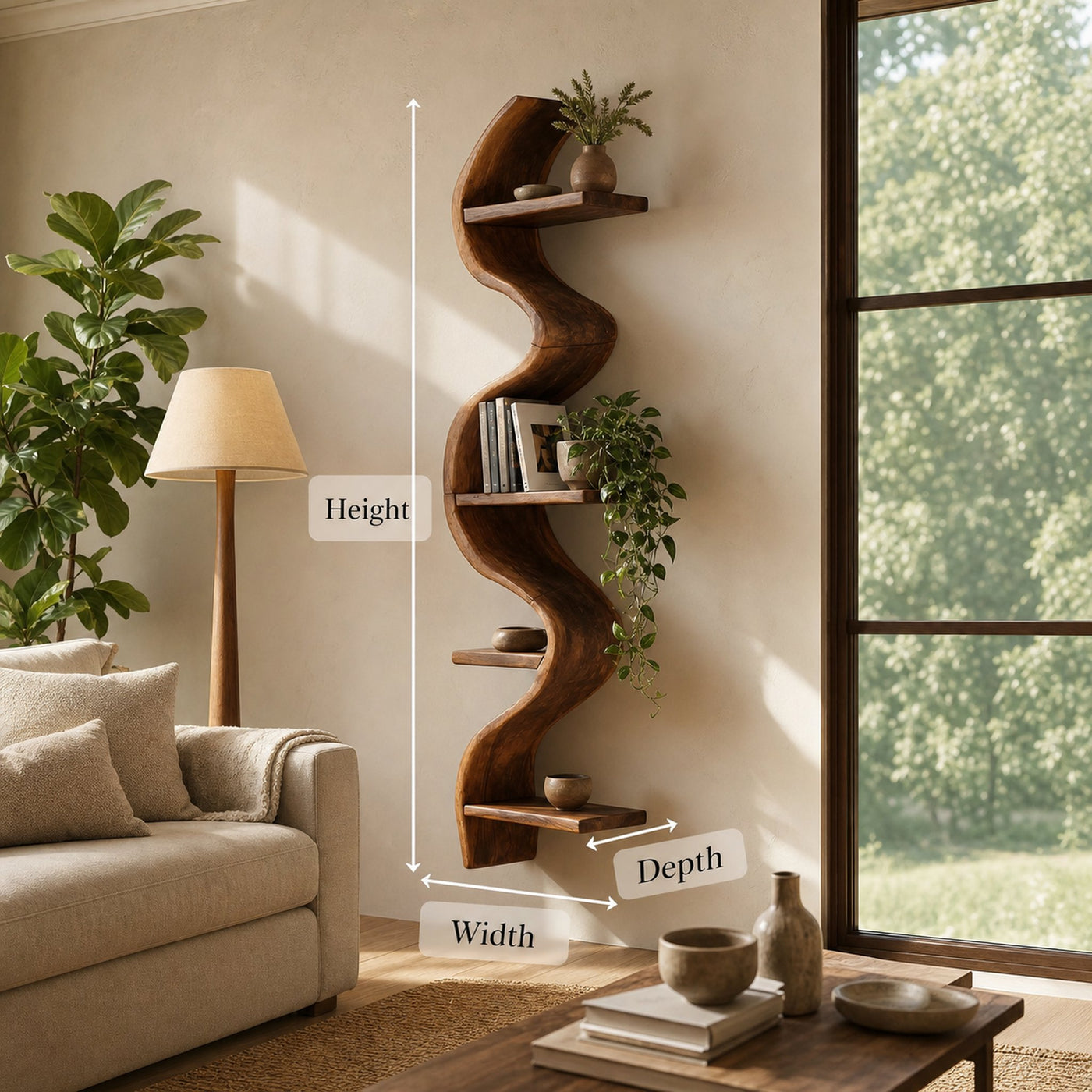 Contemporary Wall Mounted Shelf For Kitchen Organizer - product view 8