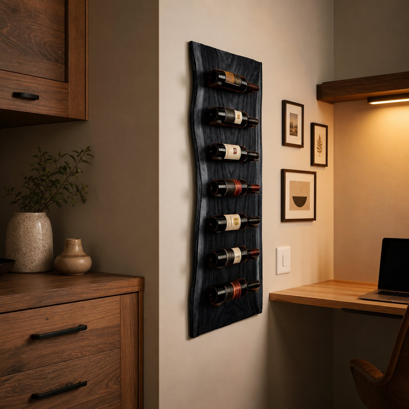 Choosing a bottle at home