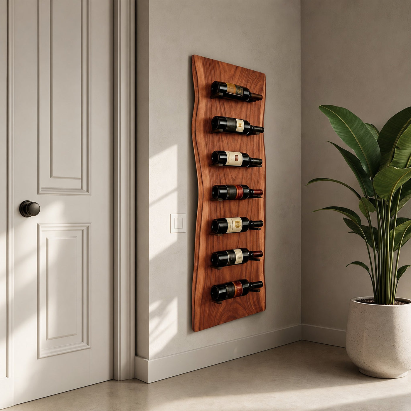 Contemporary Wall Mounted Wine Rack For Dining Room - product view 6