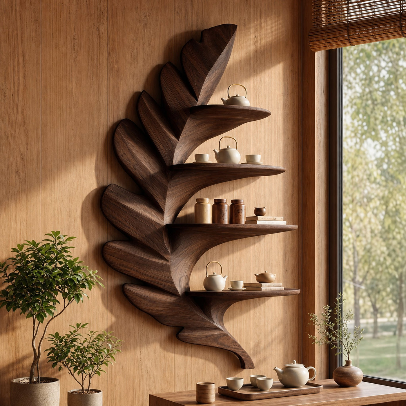 Contemporary Wall Shelf For Home Entrance Decor - product view 7