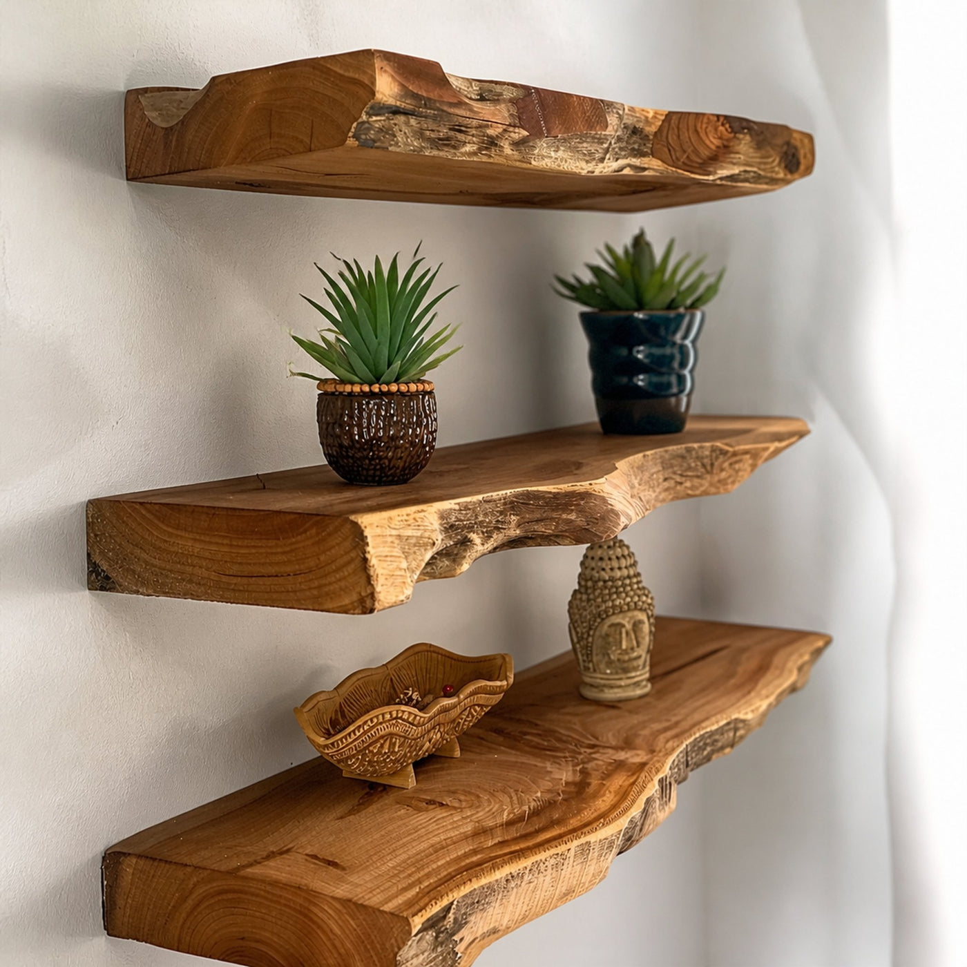 Corner Wall Shelf Long Floating Shelf