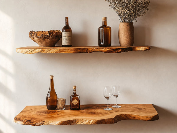 Custom Floating Shelves Wall Shelves Rustic Decor Office Gift