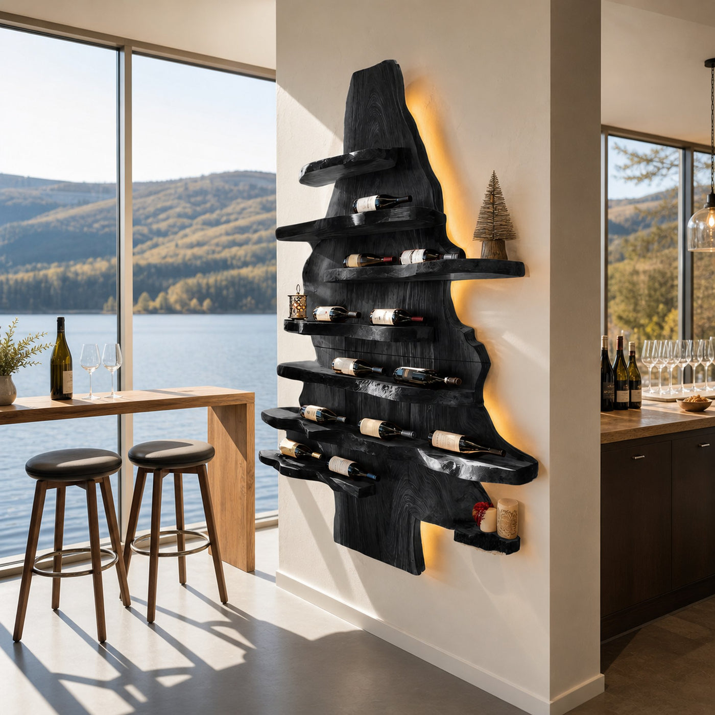 Choosing a bottle at home