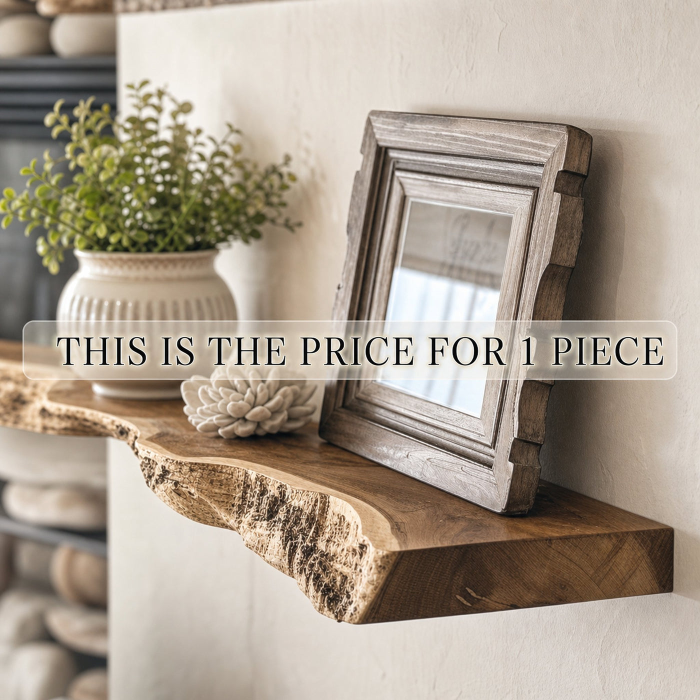 Floating Shelf Live Edge Shelves On Wall - product view 8