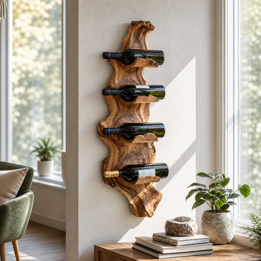 Handcrafted Wine Stand For Furniture Dining Setup
