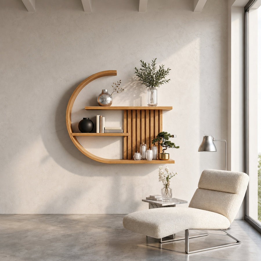 Japandi Wall Decor Shelf Living Room And Lounge