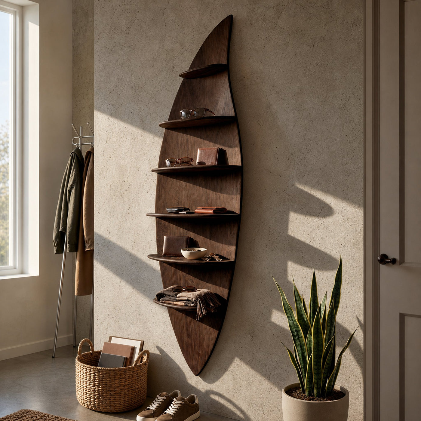 Mid Century Shelving Unit For Study Room Storage - product view 7