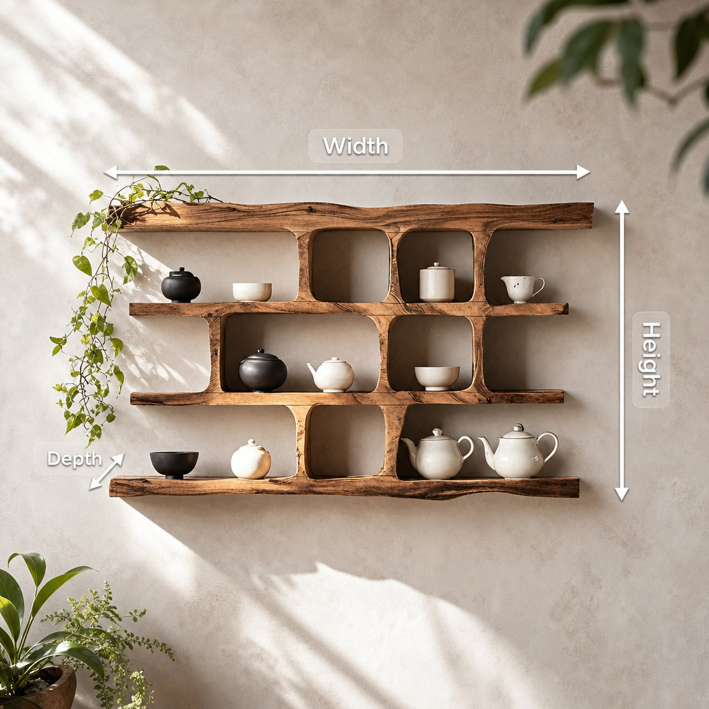Mid Century Solid Wood Bookshelf For Bedroom Decor - product view 7