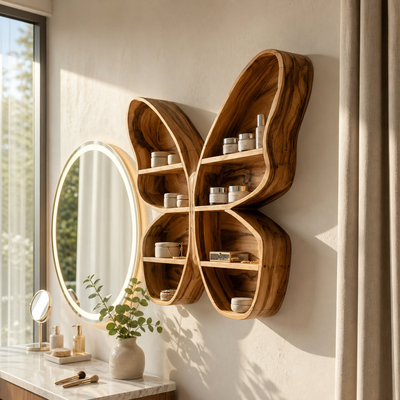 Minimalist Entryway Shelf For Hallway Storage Organizer - product view 6