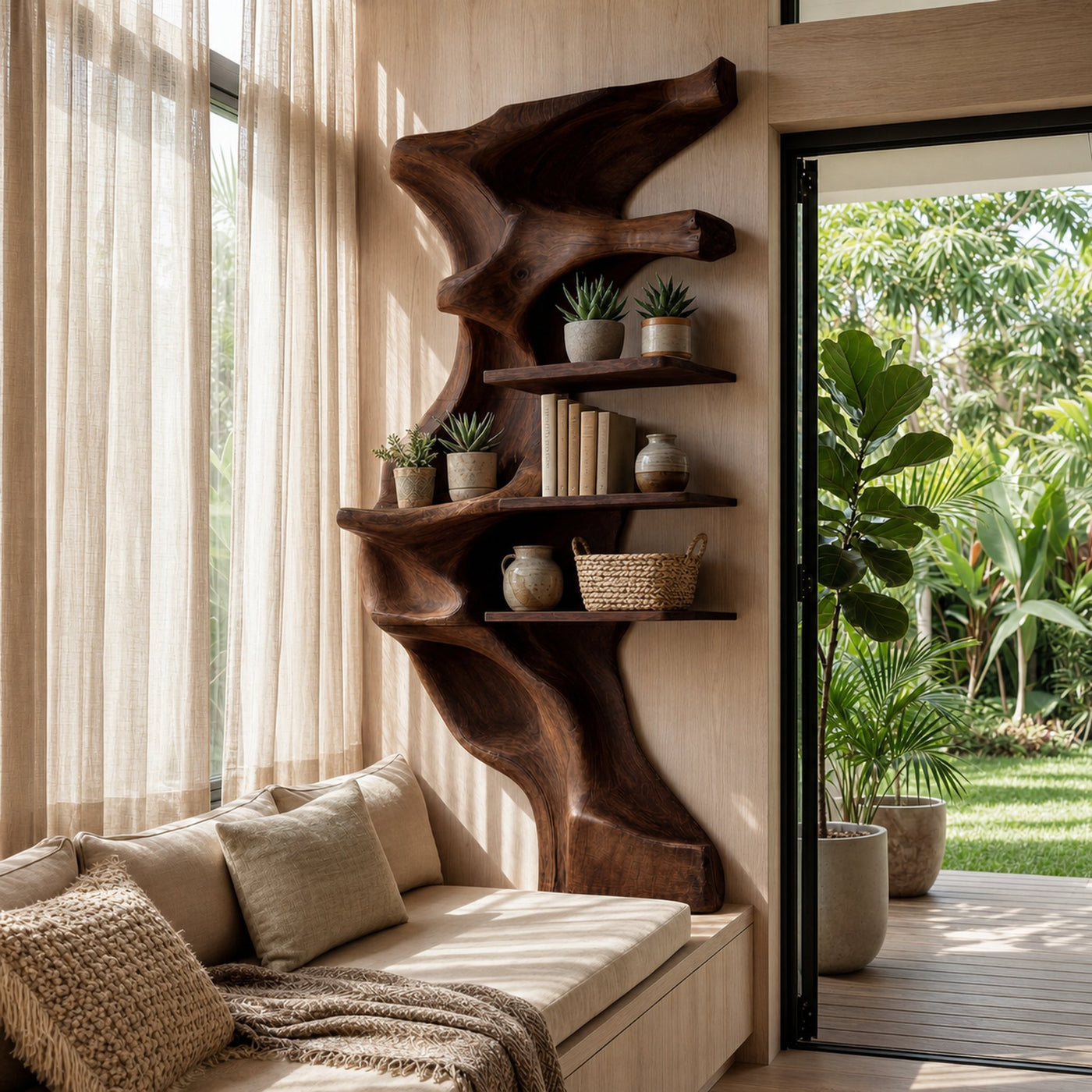 Minimalist Shelving Unit For Bedroom Space Saving - product view 7