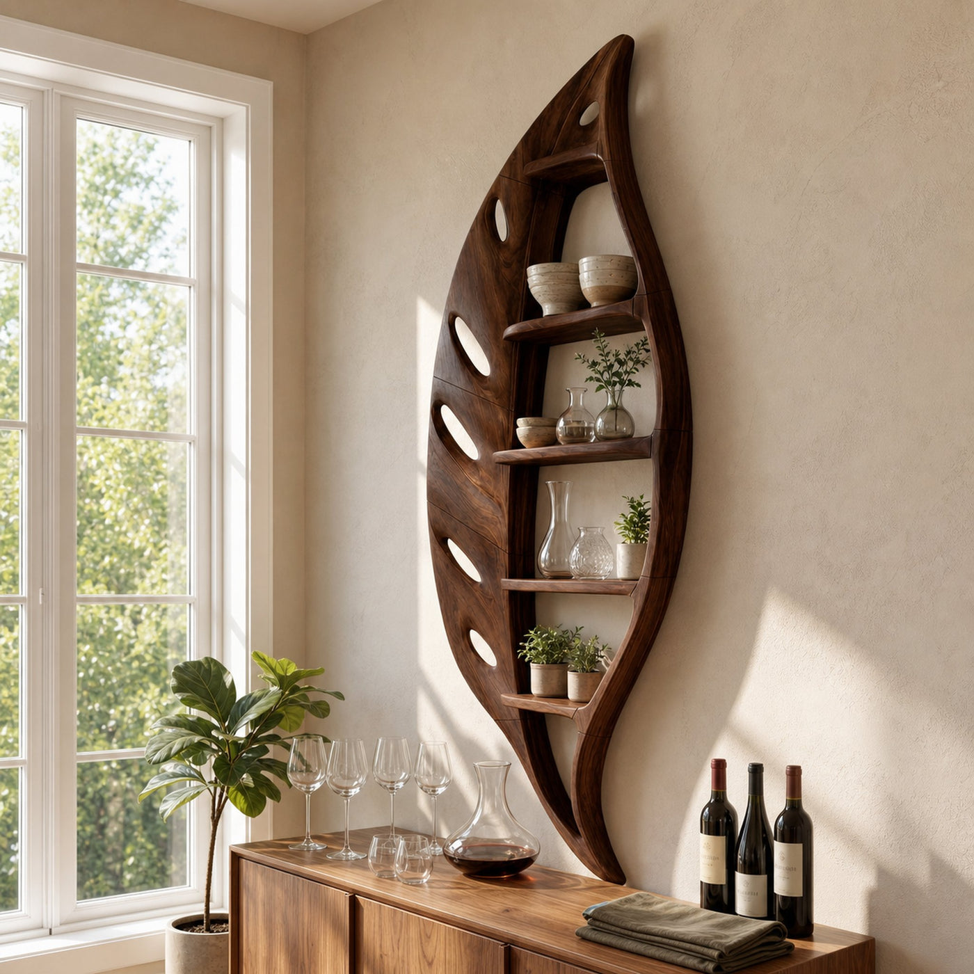 Minimalist Shelving Unit For Living Room Organizer - product view 7