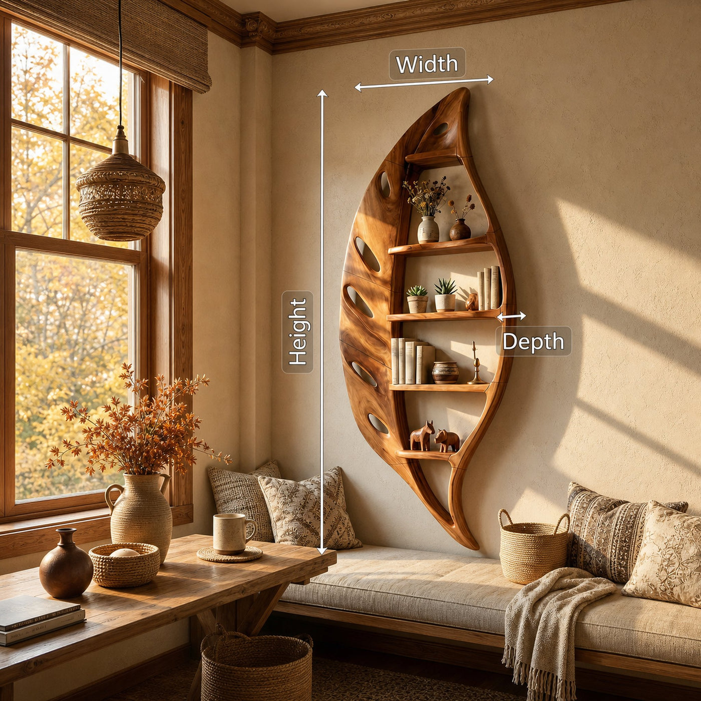 Minimalist Shelving Unit For Living Room Organizer - product view 8