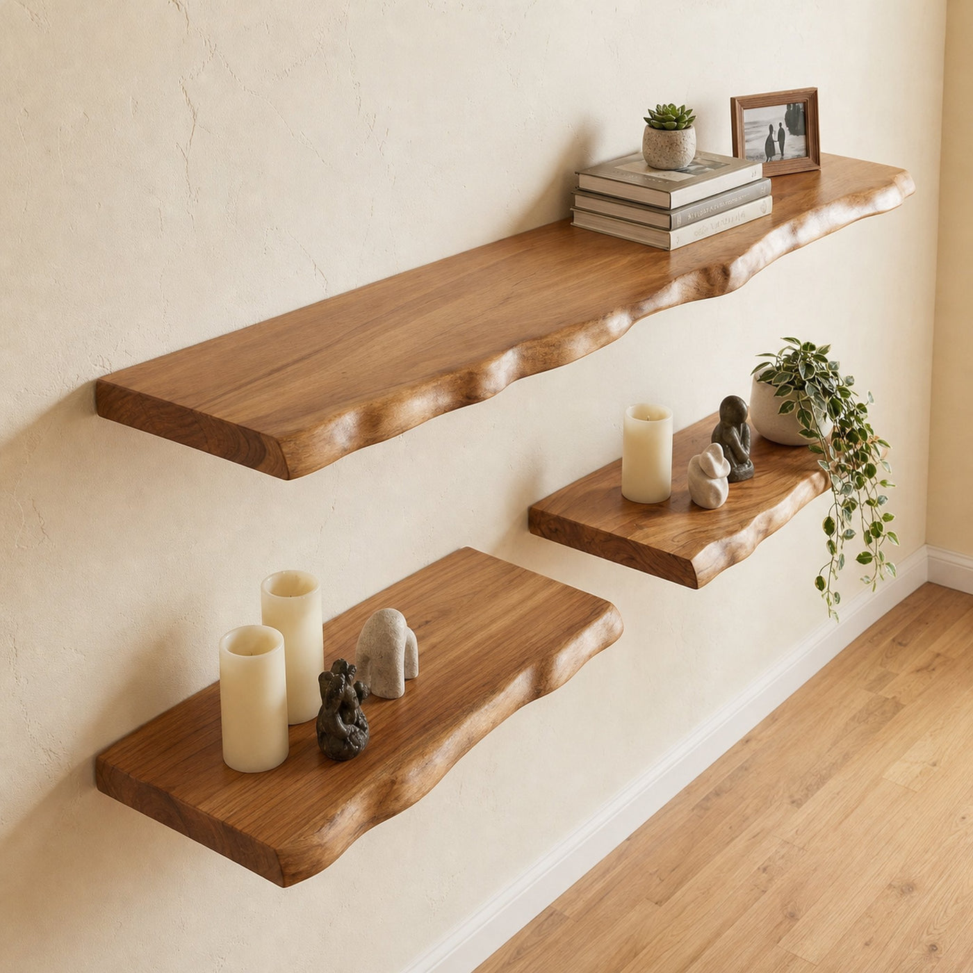 The feel of real wood