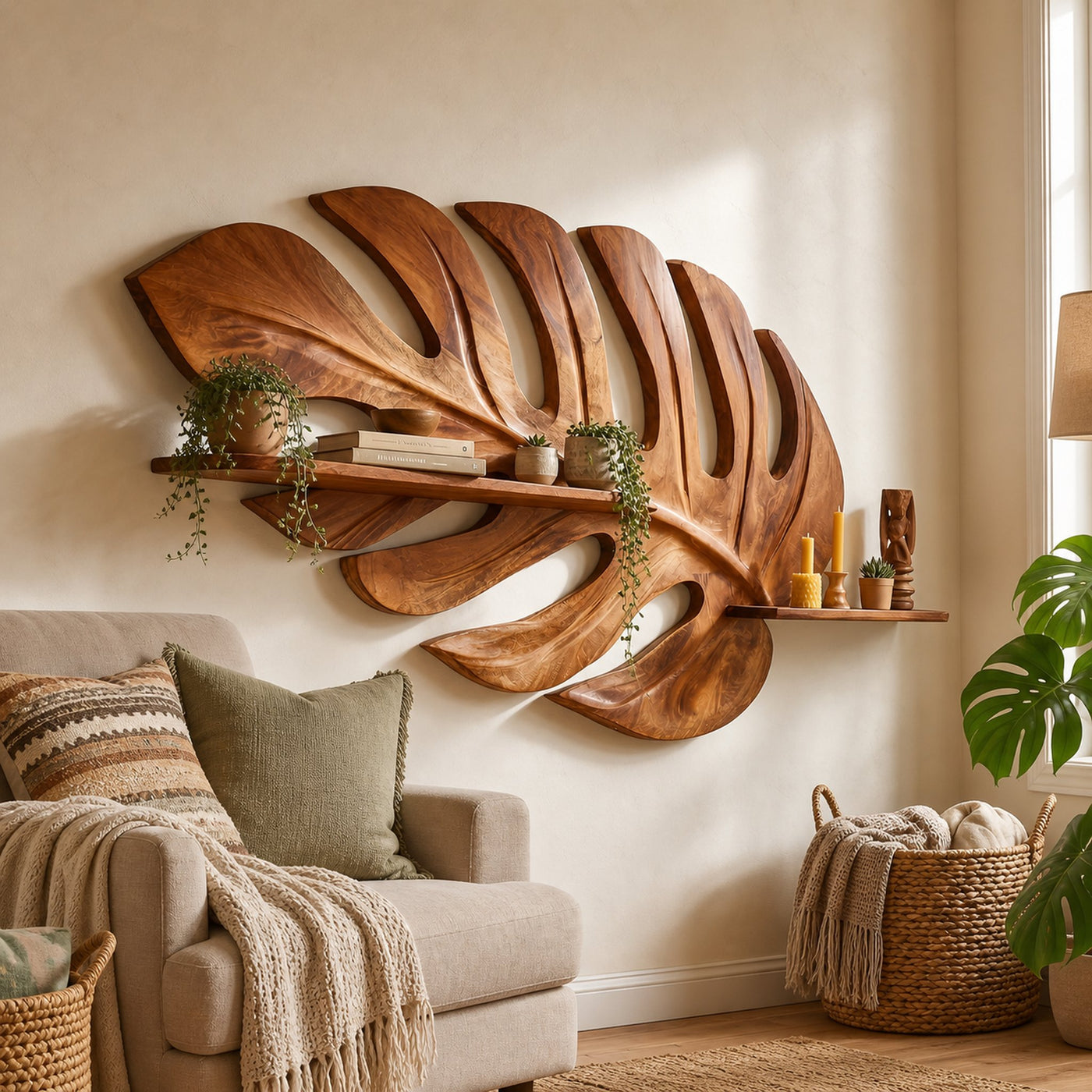 Modern Display Shelf For Home Wall Decor