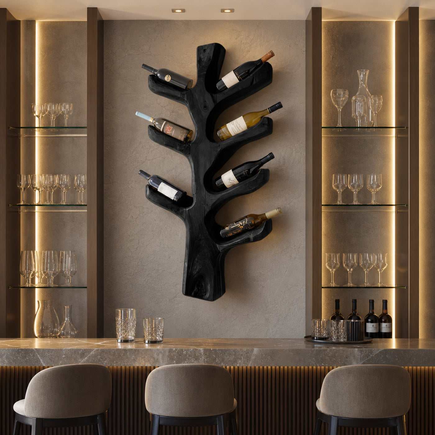 Choosing a bottle at home