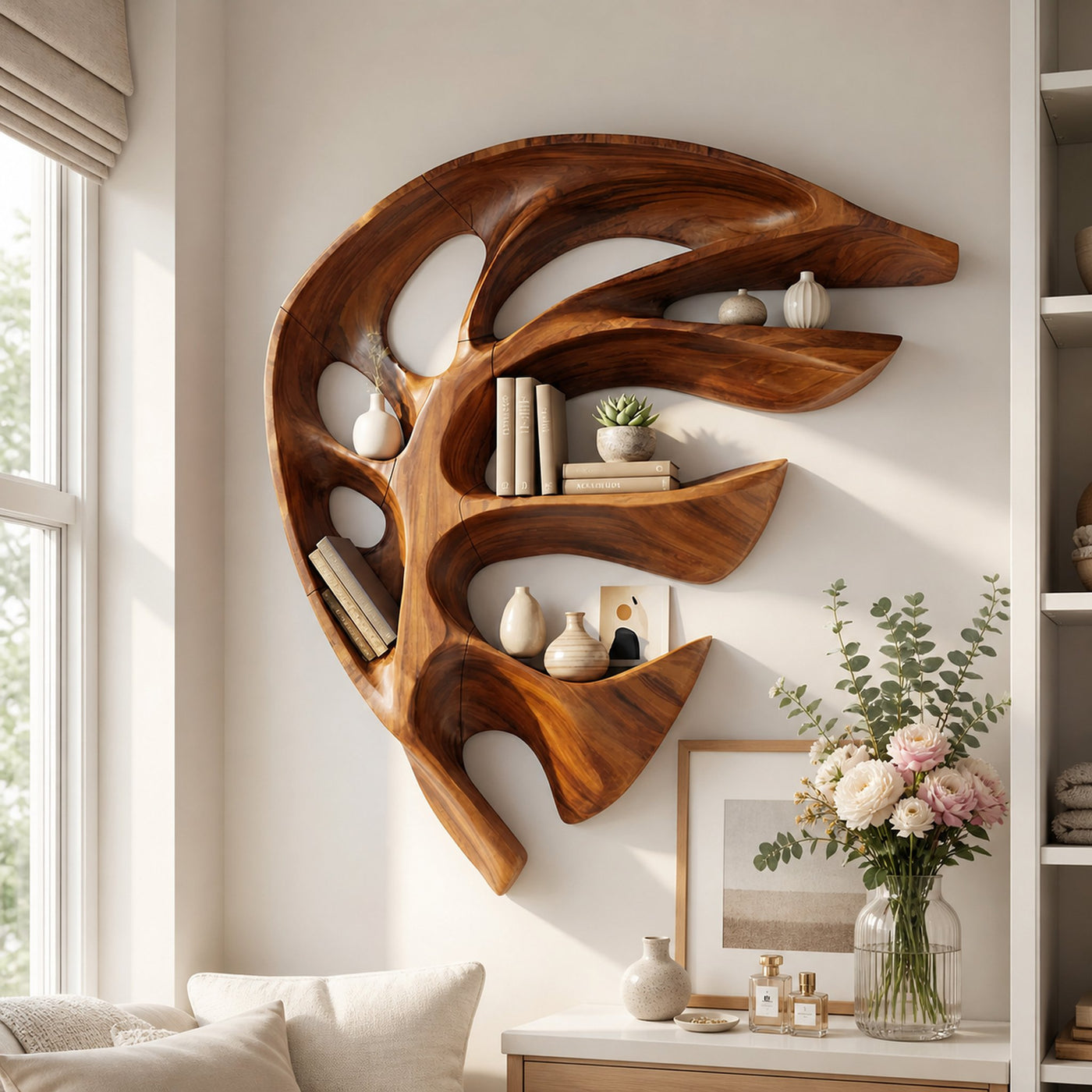Modern Wall Mounted Shelf For Kitchen Storage