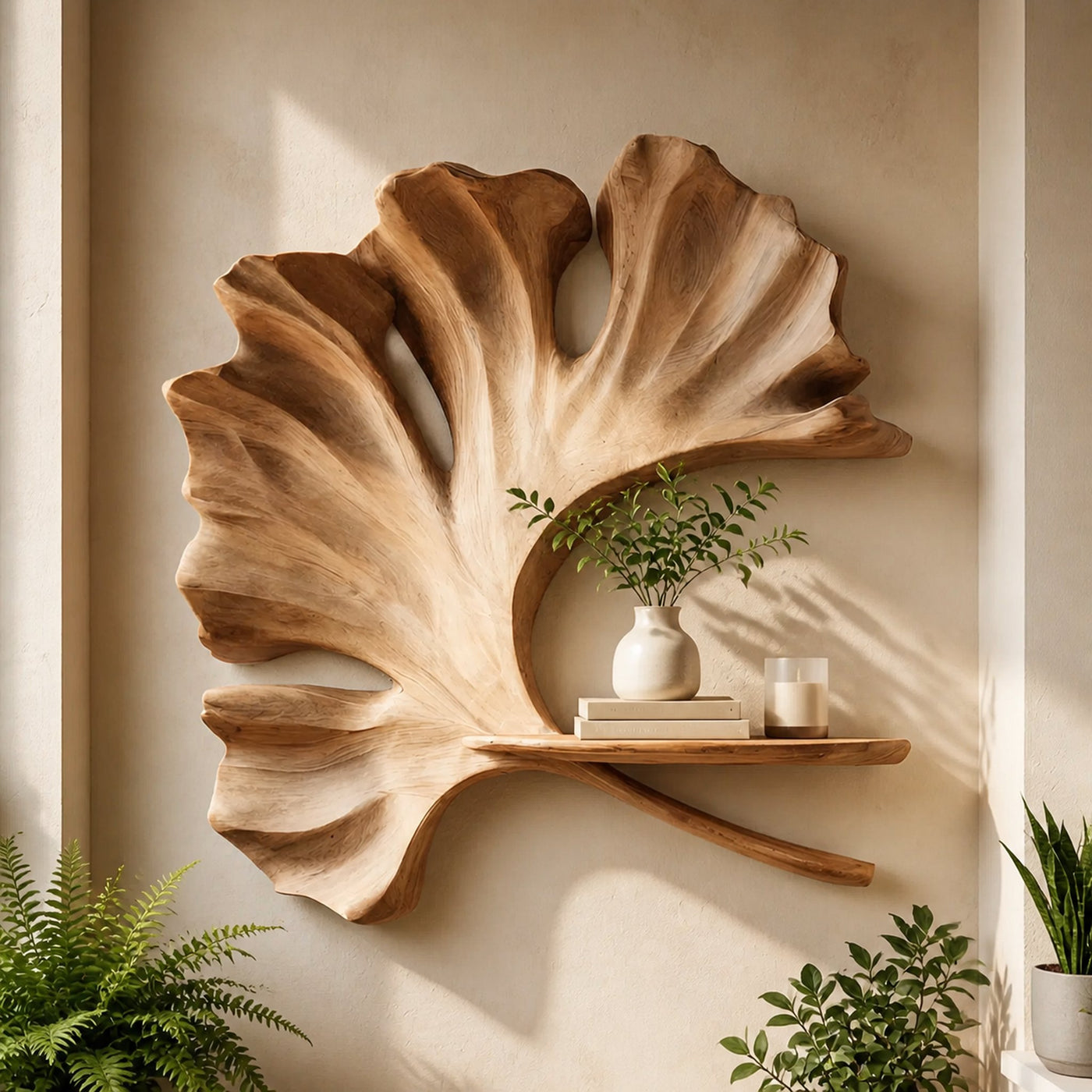 Modern Wall Shelf For Entryway Space Saving