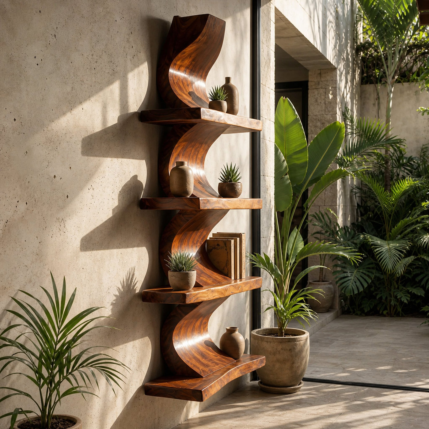 Modern Wall Shelf For Study Room Book Display - product view 6