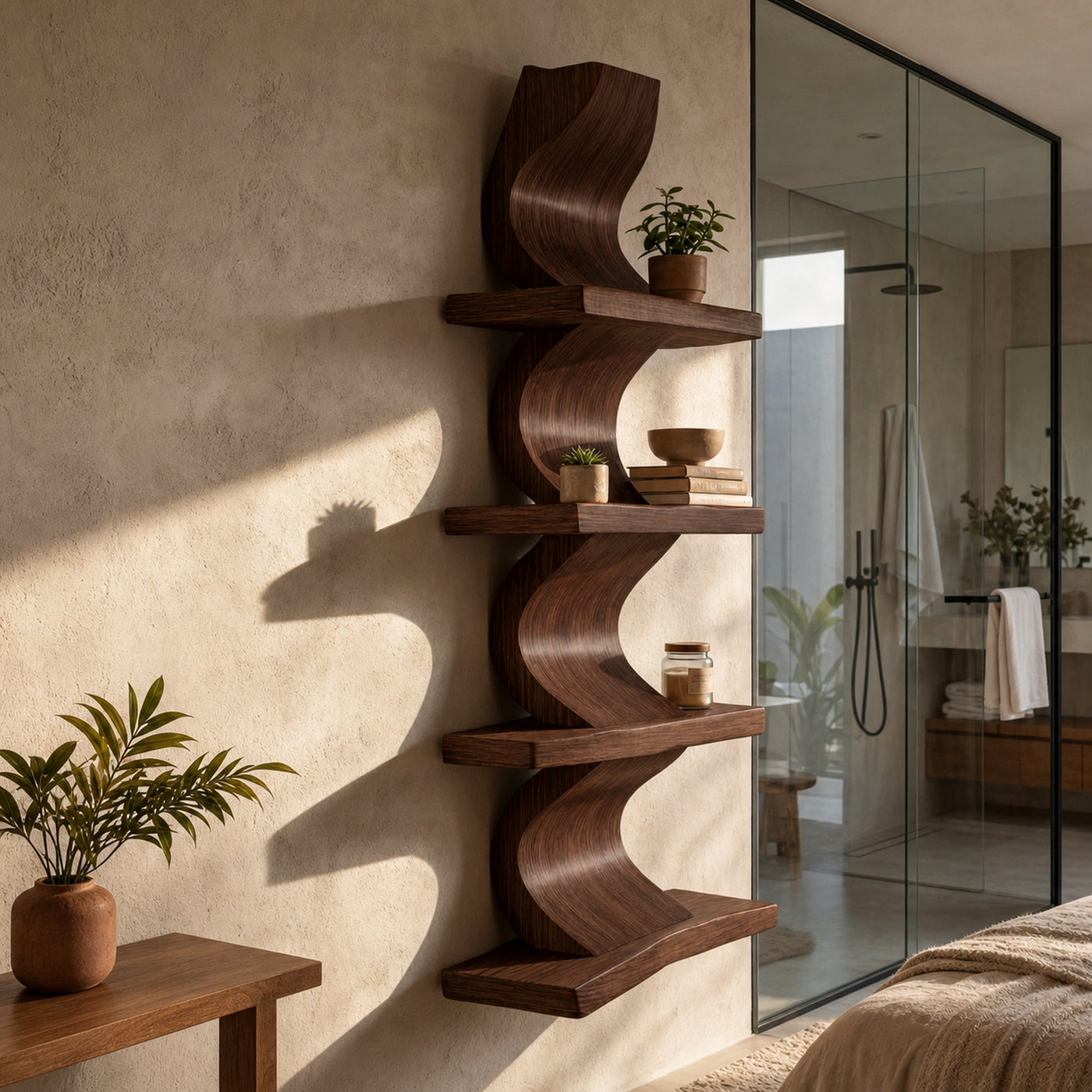Modern Wall Shelf For Study Room Book Display - product view 7