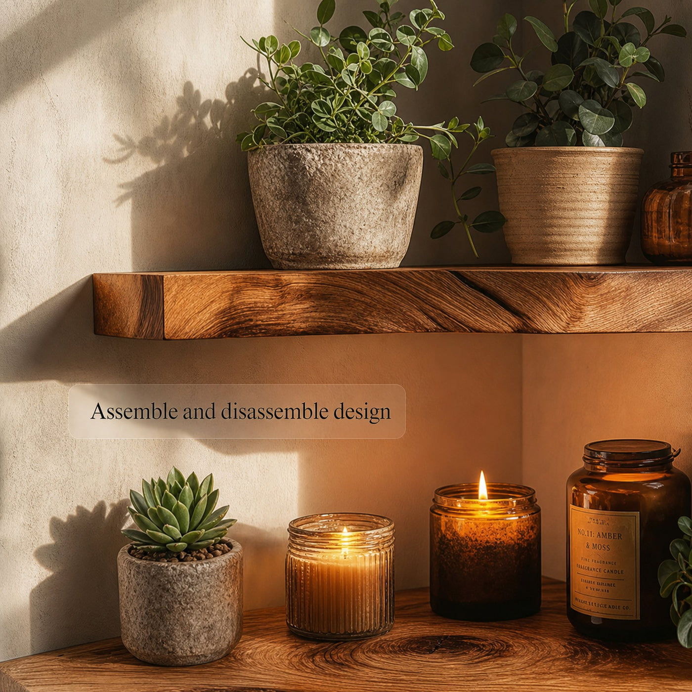 The feel of real wood