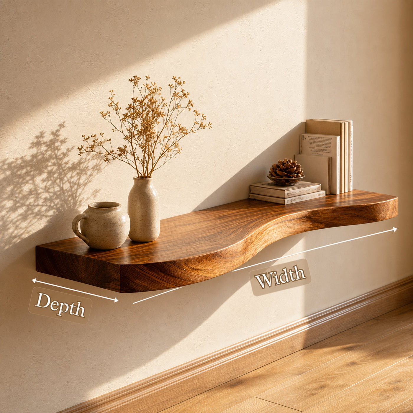 The feel of real wood
