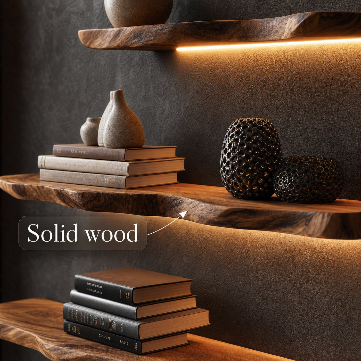 The feel of real wood
