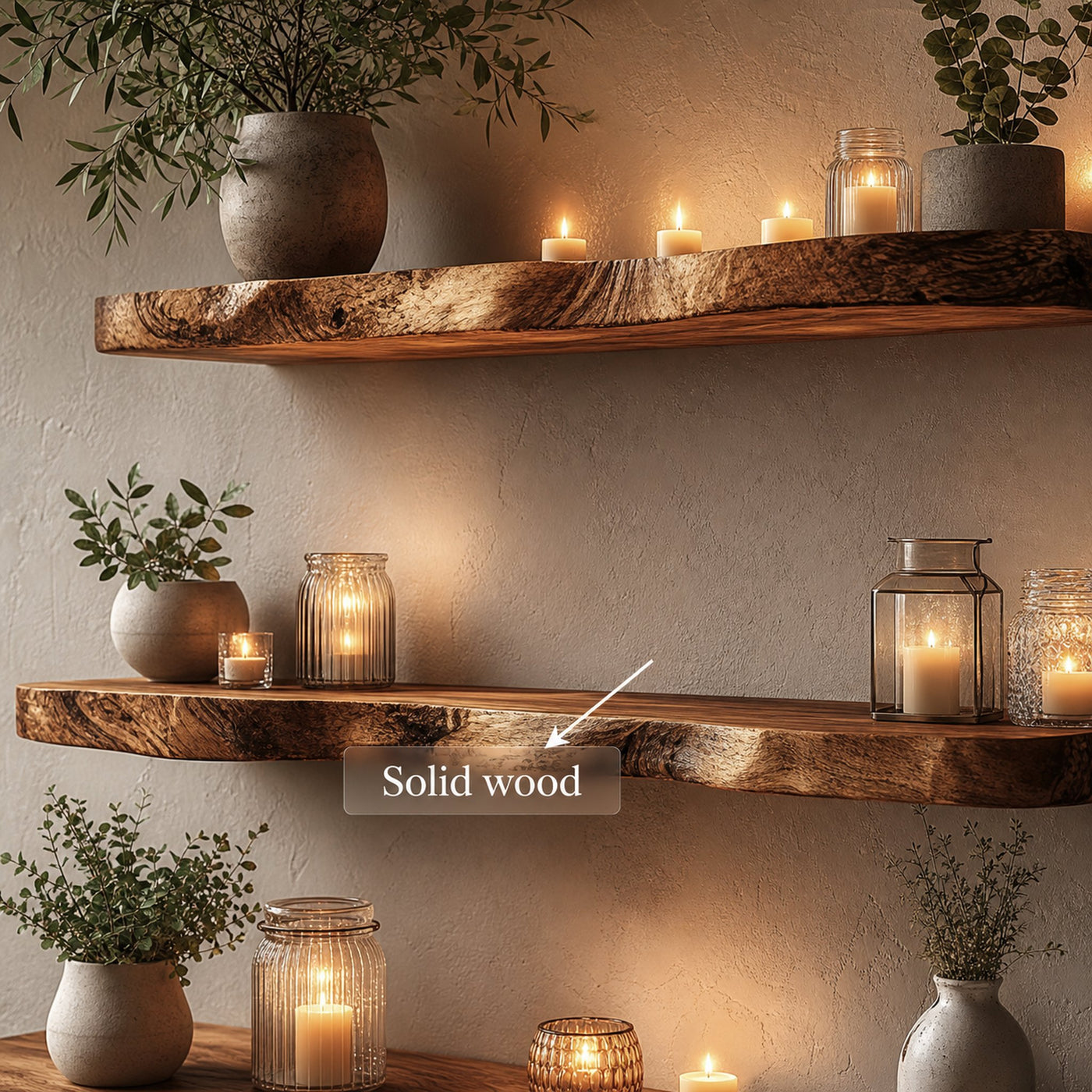 The feel of real wood