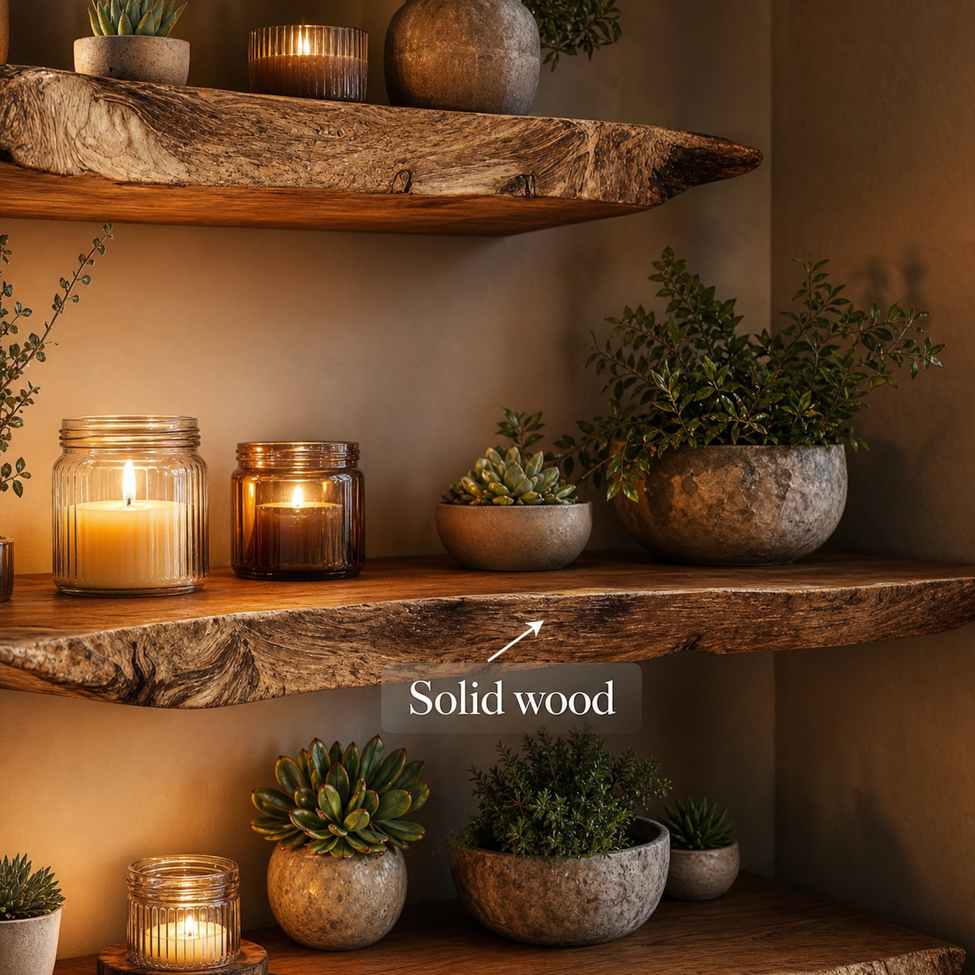 The feel of real wood