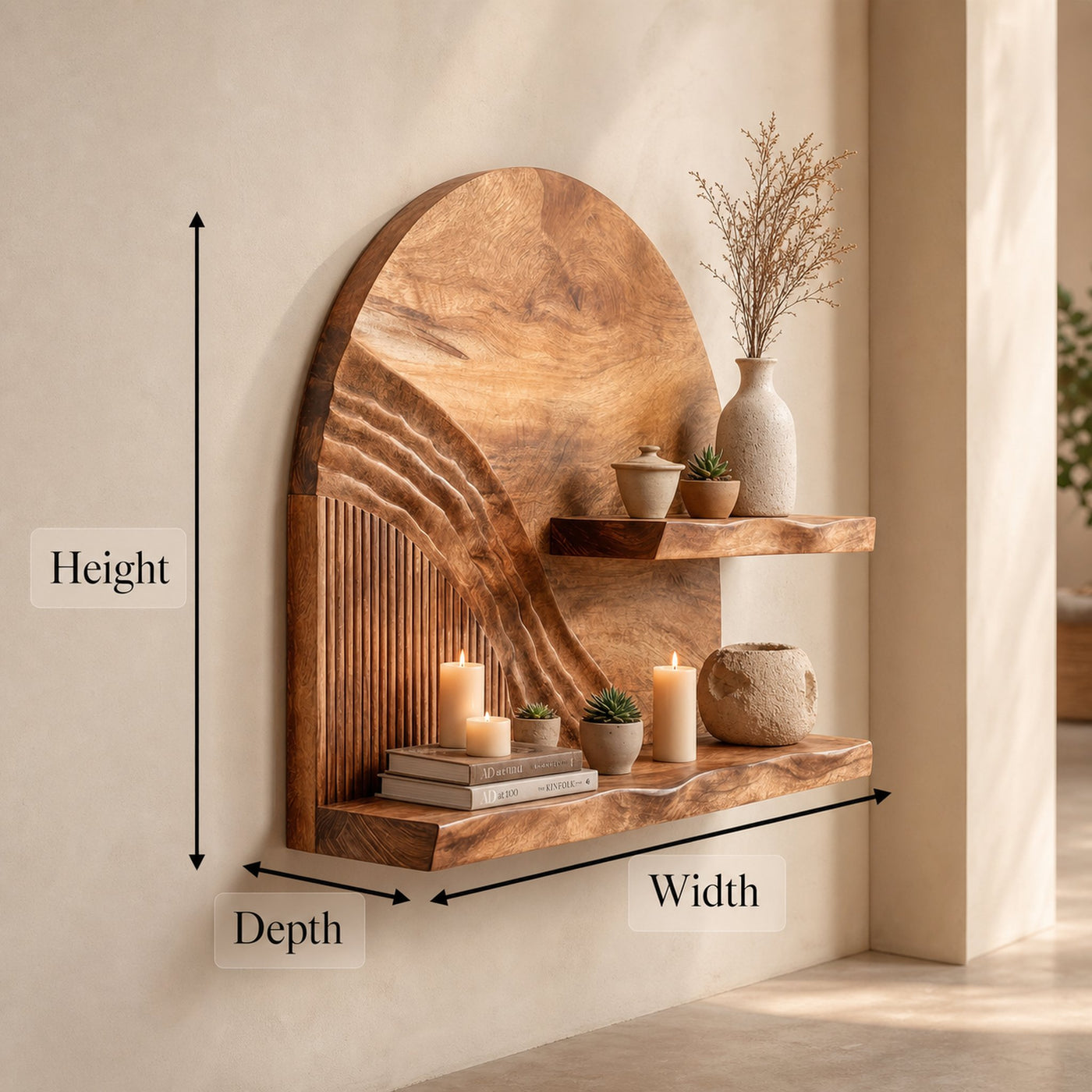 The weight