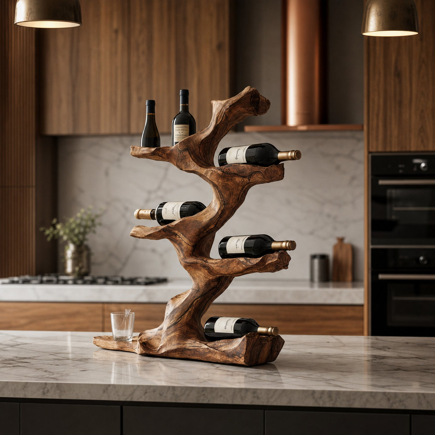 Rustic Wine Holder For Furniture Display Shelf Ideas - product view 6