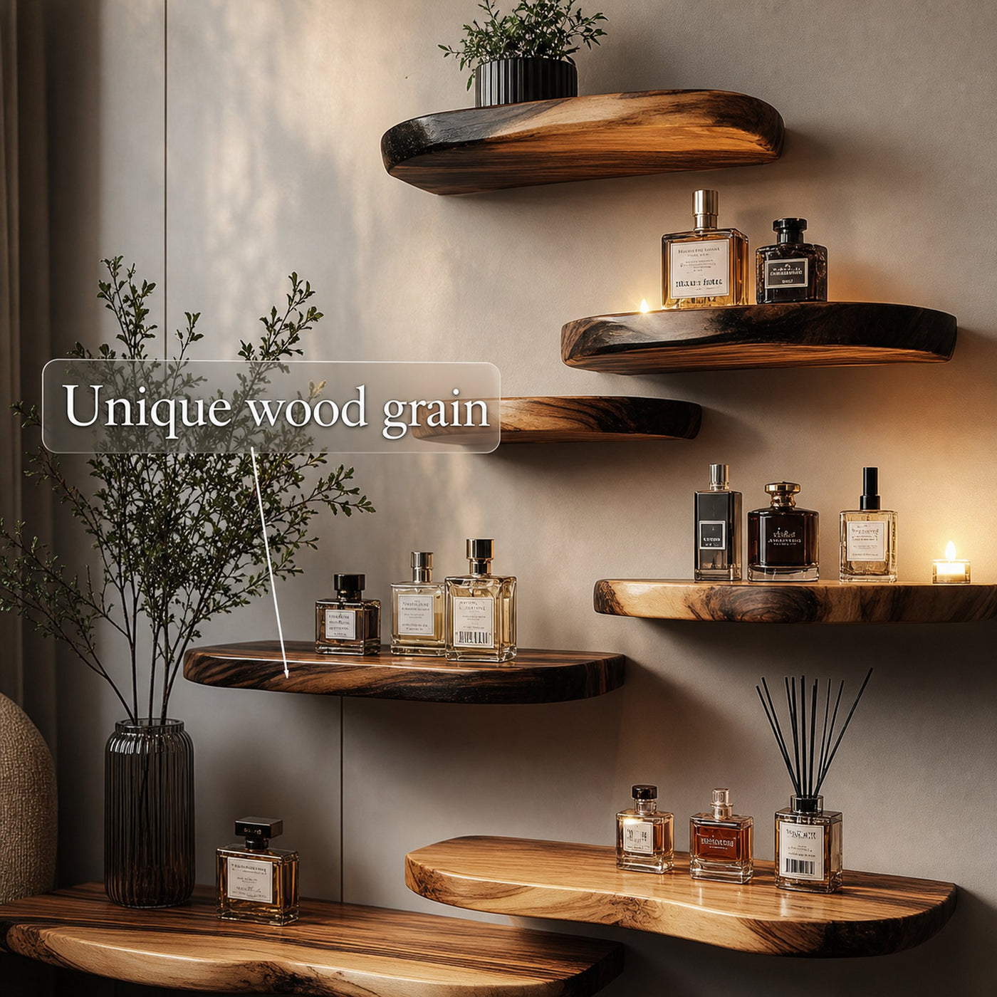 The feel of real wood