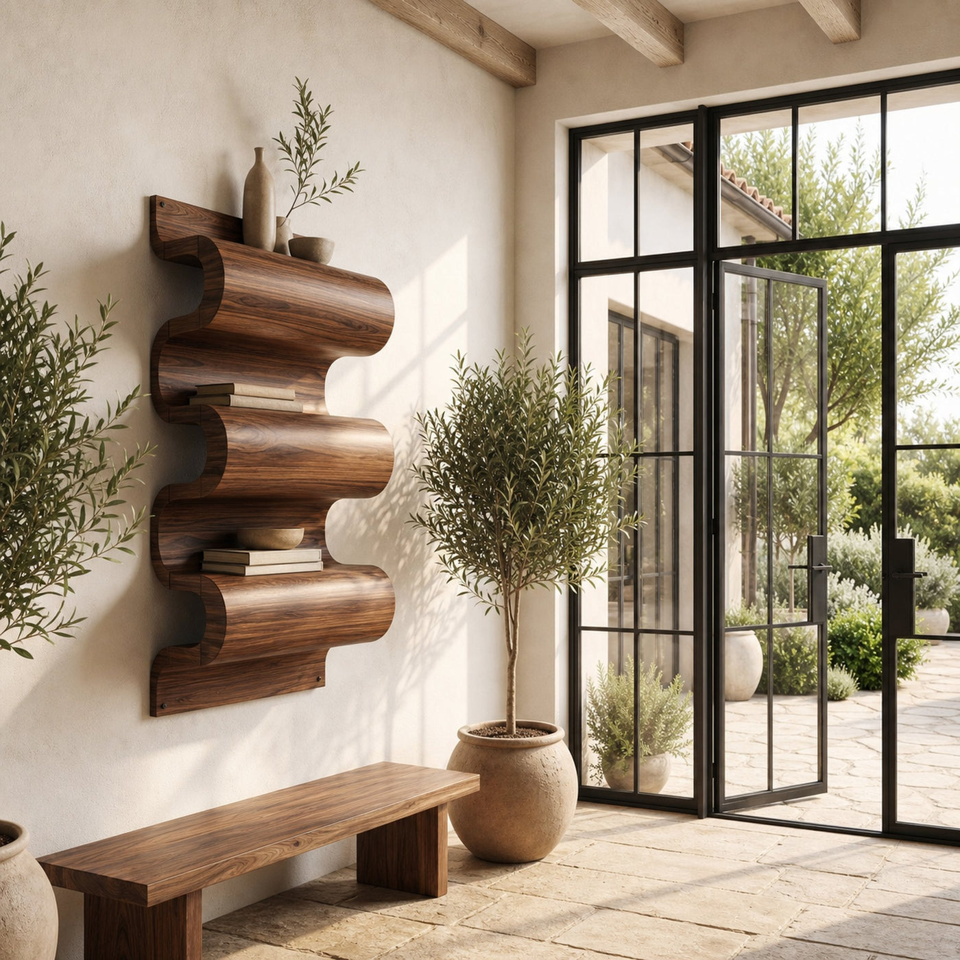 Unique Sculptural Wall Bookshelf For Living Room And Bedroom - product view 7
