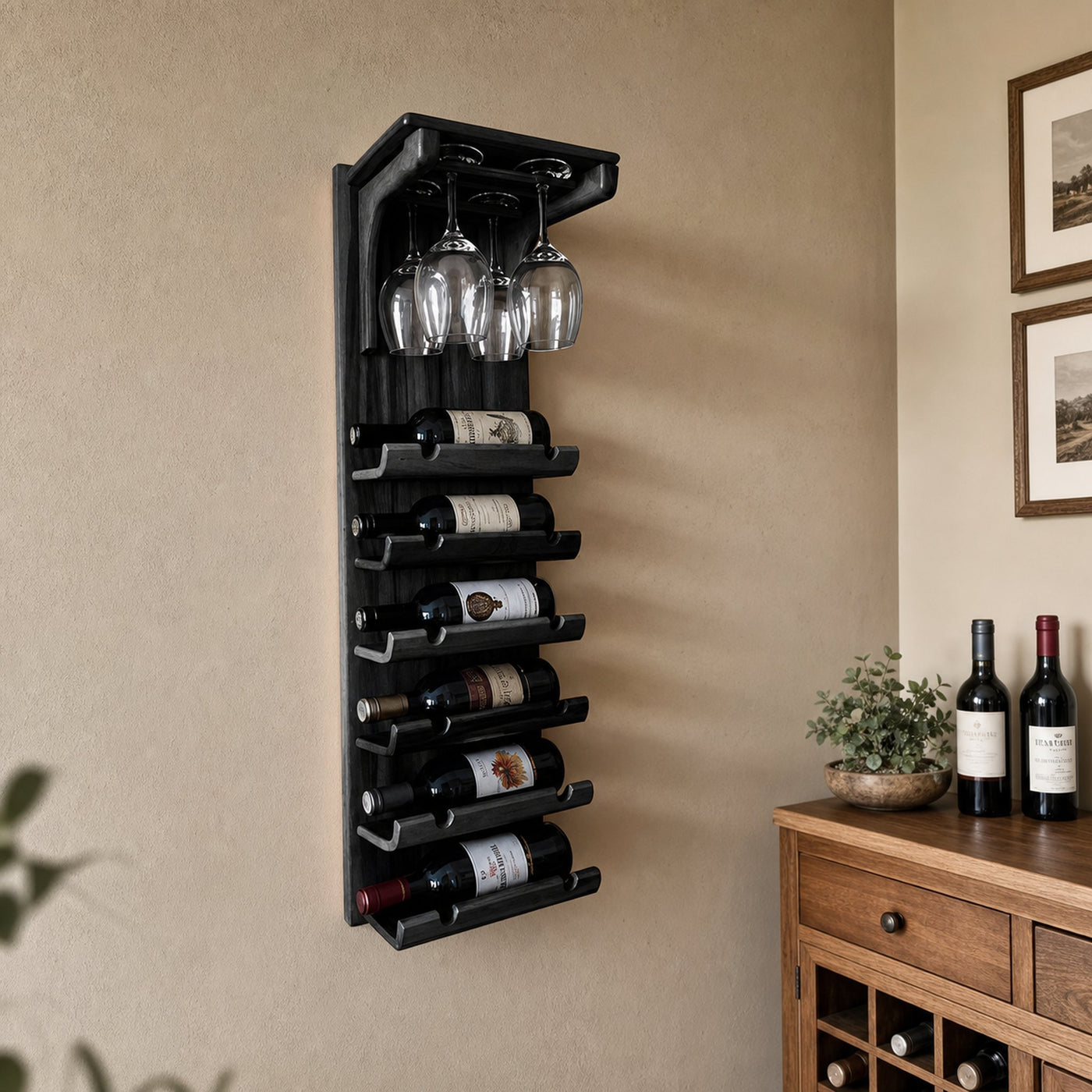Choosing a bottle at home